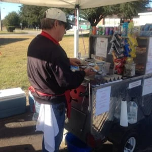 A Hot Dog Stand
